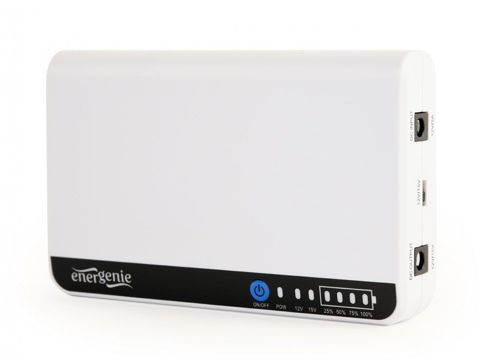 Gembird Mini UPS, Energenie, 12V-15V, 18W, Alb [4]