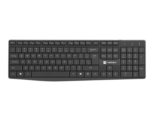Set Wireless Tastatura si Mouse wireless Natec, Squid, Negru [6]