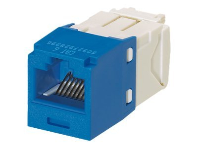 Modul keystone PANDUIT  Mini-Com TX6 UTP RJ45 Cat. 6 TG, albastru [1]