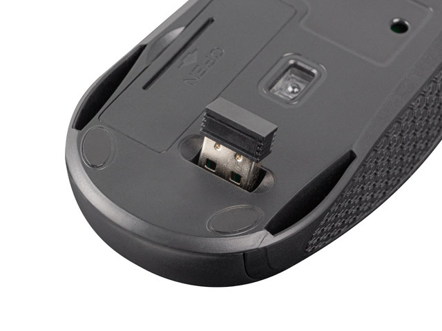 Mouse Natec JAY 2 Wireless Optic 1600DPI, Negru [5]