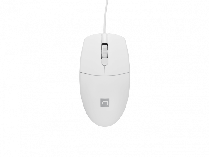 Mouse Natec Ruff 2 1000 DPI  cu fir 1.5M USB Alb [2]