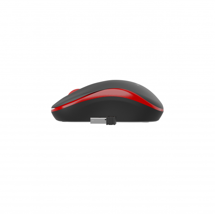 Mouse, wireless Gembird, 1600 dpi, Negru / Rosu [3]