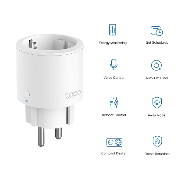 Priza inteligenta TP-Link Mini Tapo P115, 16A 3680W [2]