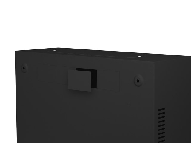 Rack 19" Lanberg 4U+3U/540X200 Profil Redus, Negru (Asamblat) [4]