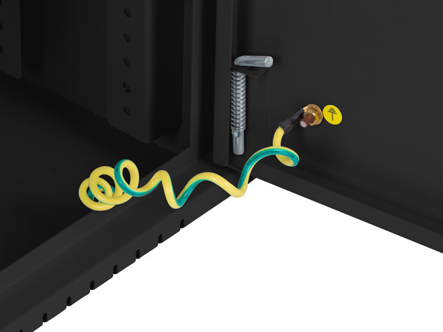 Rack 19" Lanberg 4U+3U/540X200 Profil Redus, Negru (Asamblat) [6]