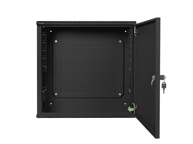 Rack 19" Lanberg 6U+3U/540X200 Profil Redus, Negru (Asamblat) [10]