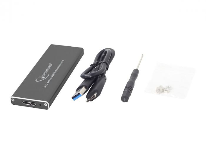 Rack extern USB 3.1 pentru SSD M.2 SATA Negru, Gembird [5]