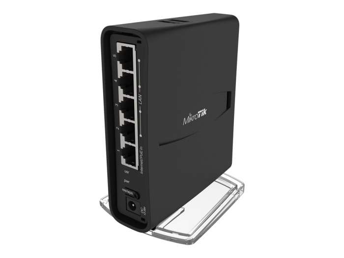 Router MIKROTIK, hAP ac2, wireless, 1200 Mbps, porturi Gigabit x 5, antena interna x 2, USB pt 3G/4G, dual band [3]