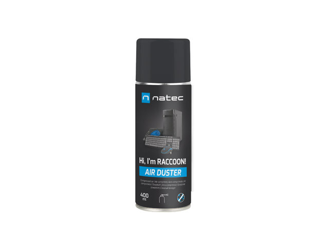 Spray cu aer comprimat Natec Raccoon Air, 400 ml [1]
