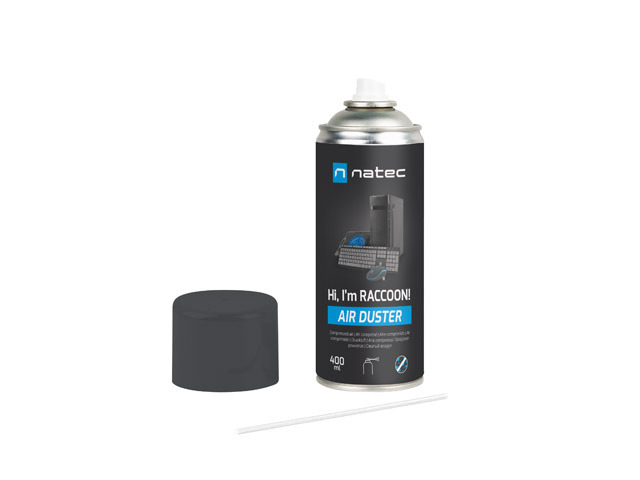 Spray cu aer comprimat Natec Raccoon Air, 400 ml [2]