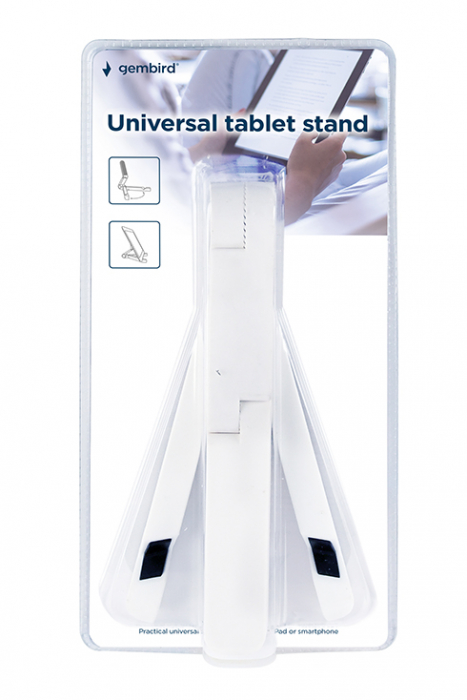 Suport universal pentru tableta Alb, Gembird TA-TS-01/W [9]