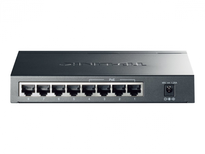 Switch Gigabit cu 8 porturi Desktop și 4 porturi PoE [4]
