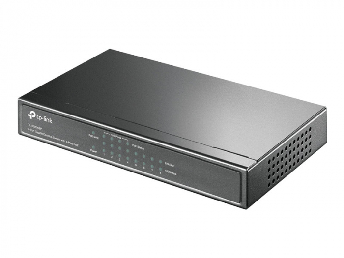 Switch Gigabit cu 8 porturi Desktop și 4 porturi PoE [2]