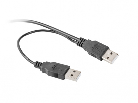 Cablu Adaptor 2 x USB la Slim SATA HDD 0.5m, Gembird A-USATA-01 [2]