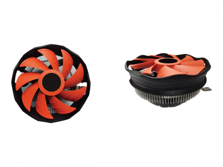 Cooler procesor Gembird Huracan X30 12 cm, 45 W, 4 pini [4]