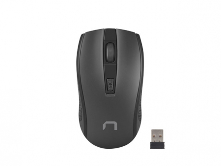 Mouse - Mouse Natec JAY 2 Wireless Optic 1600DPI, Negru