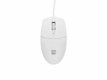 Mouse Natec Ruff 2 1000 DPI  cu fir 1.5M USB Alb [1]