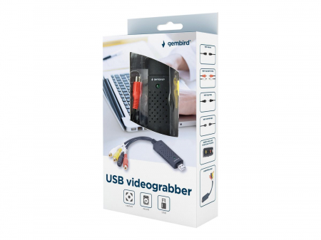 Placa de captura audio și video externa USB, Gembird UVG-002 [2]