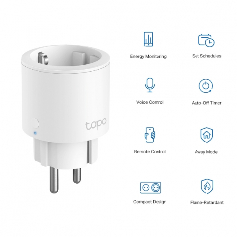 Priza inteligenta TP-Link Mini Tapo P115, 16A 3680W [1]