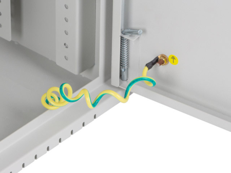 Rack 19" Lanberg 4U+3U/540X200 Profil Redus, Gri (Asamblat) [5]