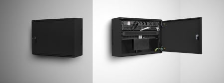 Rack-uri - Rack 19" Lanberg 4U+3U/540X200 Profil Redus, Negru (Asamblat)