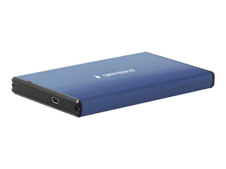 Rack extern 2.5" pentru HDD SATA cu USB 3.0 Albastru intens, GEMBIRD [1]
