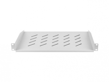 Raft Fix 19" 1U/483X315MM Capacitate maxima de incarcare pana la 25 KG Gri LANBERG [1]