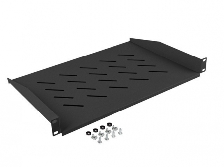 Rack-uri - Raft Fix 19" 1U/483X315MM Capacitate maxima de incarcare pana la 25 KG Negru LANBERG