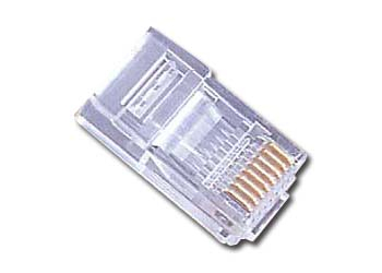 Set 10 conectori RJ45 UTP ,placati cu aur ,Gembird PLUG3UP6/10 [1]