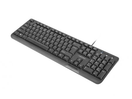 Tastatura  NATEC NKL-0967 Trout Slim USB, US Layout Slim, Neagra [5]