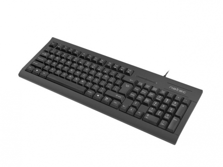 Tastatura NATEC NKL-1055 Moray USB cu cititor de carduri inteligente, Negru [5]