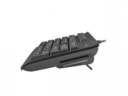 Tastatura NATEC NKL-1055 Moray USB cu cititor de carduri inteligente, Negru [1]
