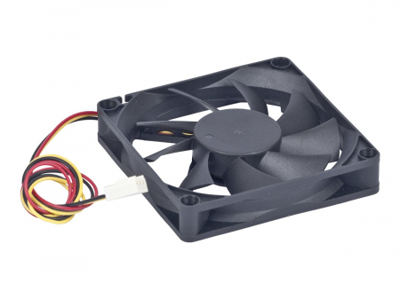 Ventilatoare PC - Ventilator de carcasa, 60x60x15 mm, rulment cu manșon, viteză medie, 3 pini 12V ,GEMBIRD D6015SM-3