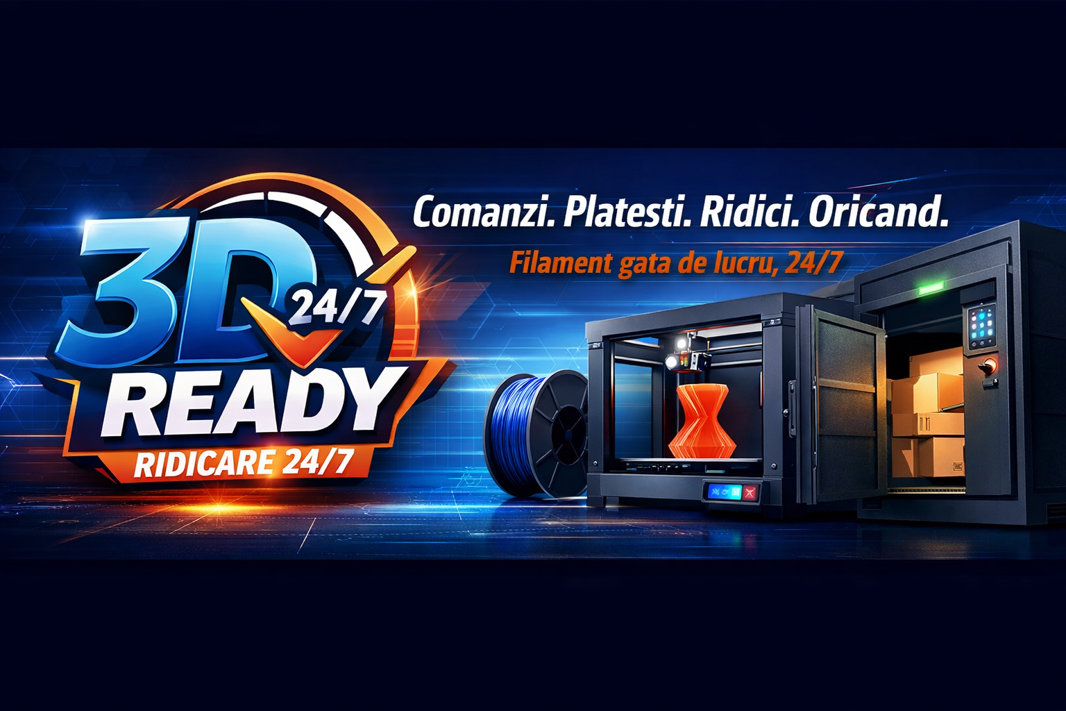3D Ready – Ridicare 24/7