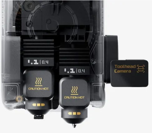 bambulab x2d dual nozzle