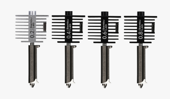 Bambu Nozzle Hardened Steel pentru A1 / A1 mini [2]