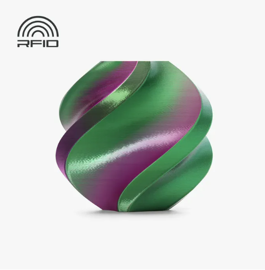 Filament PLA Silk MultiColour 1.75 mm Aurora Purple 1kg RFID spool [2]