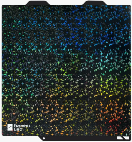 Placi de printare - Bambu 3D Effect Plate – Placa de printare cu model si efect Starry pentru BambuLab A1 mini