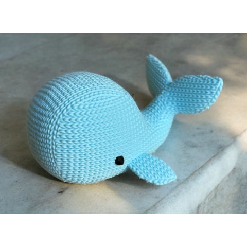 Figurina 3D Crosetata Balena 2 – Model Decorativ, Printat 3D, Colectie Unicat [1]