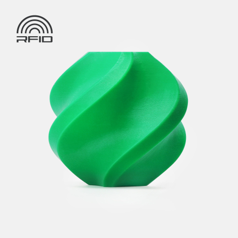 PETG - Filament PETG HF 1.75 mm Green 1kg RFID spool