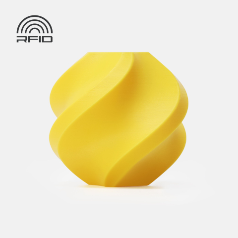 PETG - Filament PETG HF 1.75 mm Yellow 1kg RFID spool
