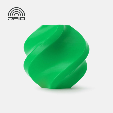 PLA Basic - Filament PLA Basic 1.75 mm Bambu Green 1kg RFID refill