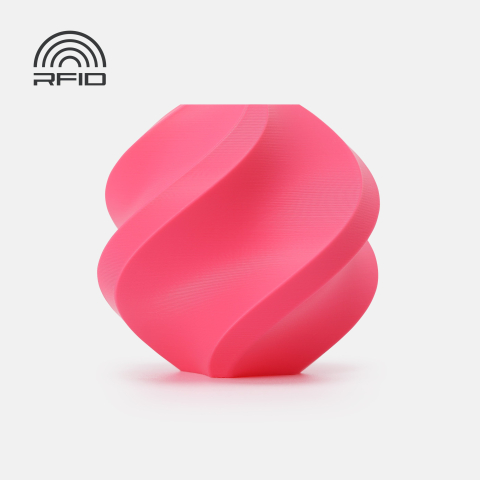 PLA Basic - Filament PLA Basic 1.75 mm Hot Pink 1kg RFID spool