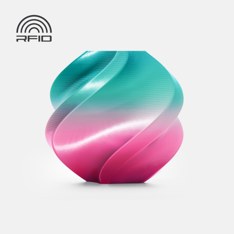 PLA Silk Multicolour - Filament PLA Silk 1.75 mm South Beach 1kg RFID spool