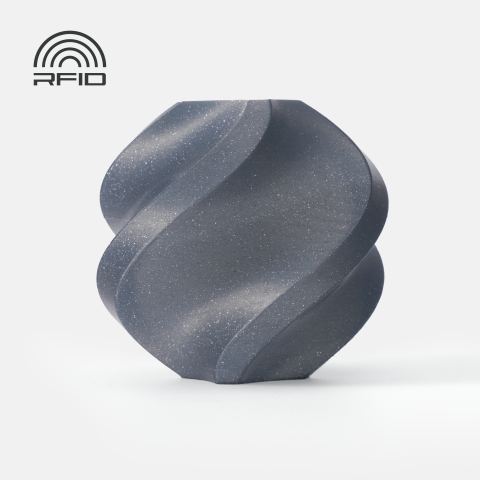 PLA Sparkle - Filament PLA Sparkle 1.75 mm Slate Gray Sparkle 1kg RFID spool