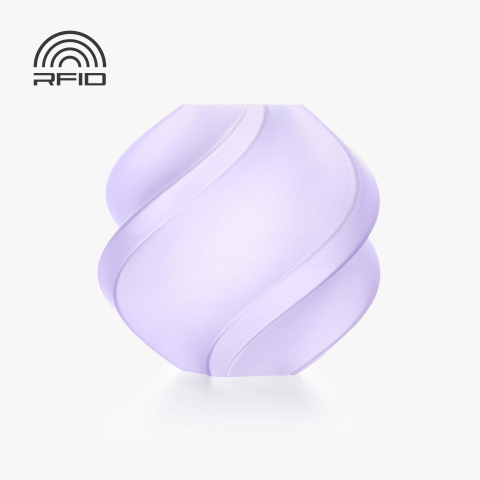 PLA Translucent - Filament PLA Translucent 1.75 mm Lavender 1kg RFID cu spool
