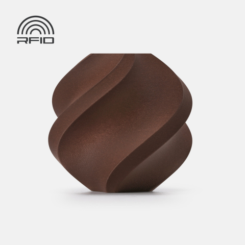 PLA Wood - Filament PLA Wood 1.75 mm Rosewood 1kg RFID spool