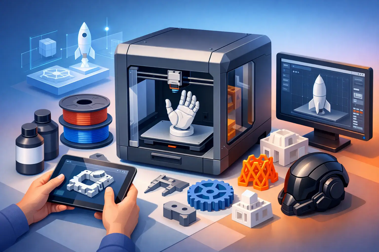 Printare 3D la comandă - ce merită să ceri