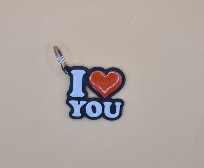 Breloc „I ❤️ You” [2]