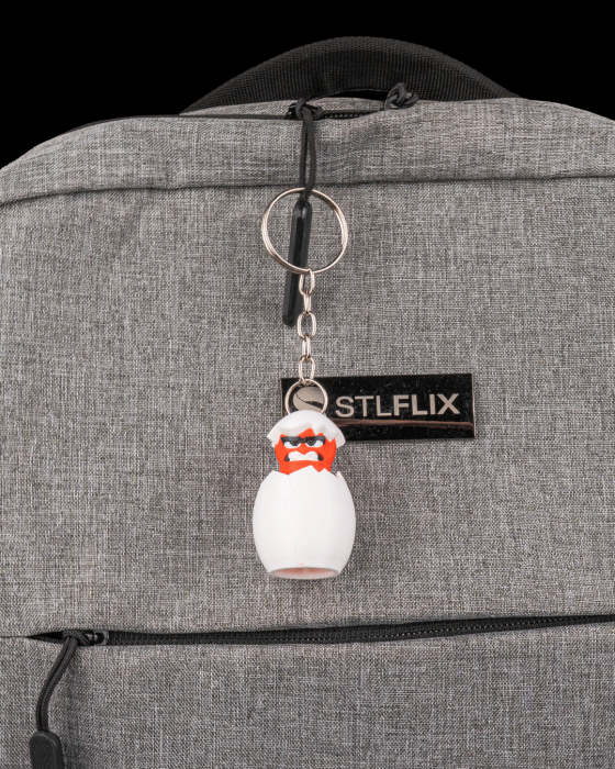 Breloc figurina „Ou Nervos” – printat 3D din PLA [4]